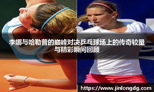 李娜与哈勒普的巅峰对决乒乓球场上的传奇较量与精彩瞬间回顾